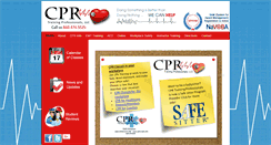 Desktop Screenshot of cprtrainpro.com