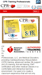 Mobile Screenshot of cprtrainpro.com